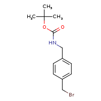 tert-butyl N-{[4-(bromomethyl)phenyl]methyl}carbamate