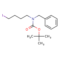 tert-butyl N-benzyl-N-(4-iodobutyl)carbamate