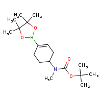 tert-butyl N-methyl-N-[4-(4,4,5,5-tetramethyl-1,3,2-dioxaborolan-2-yl)cyclohex-3-en-1-yl]carbamate