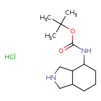 tert-butyl N-(octahydro-1H-isoindol-4-yl)carbamate hydrochloride