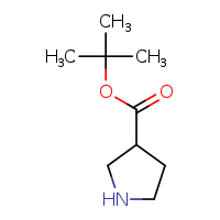 tert-butyl pyrrolidine-3-carboxylate