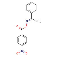 (Z)-(1-phenylethylidene)amino 4-nitrobenzoate