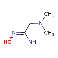 (Z)-2-(dimethylamino)-N'-hydroxyethanimidamide