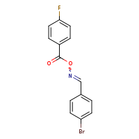 (Z)-[(4-bromophenyl)methylidene]amino 4-fluorobenzoate