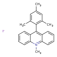 10-methyl-9-(2,4,6-trimethylphenyl)acridin-10-ium iodide