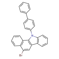 11-{[1,1'-biphenyl]-4-yl}-5-bromobenzo[a]carbazole