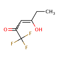 1,1,1-trifluoro-4-hydroxyhex-3-en-2-one