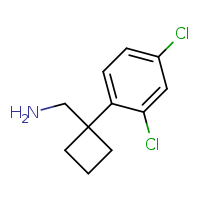 1-[1-(2,4-dichlorophenyl)cyclobutyl]methanamine