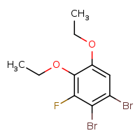 1,2-dibromo-4,5-diethoxy-3-fluorobenzene