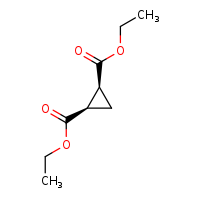 1,2-diethyl (1R,2S)-cyclopropane-1,2-dicarboxylate