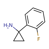 1-(2-fluorophenyl)cyclopropan-1-amine
