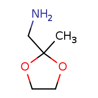 1-(2-methyl-1,3-dioxolan-2-yl)methanamine