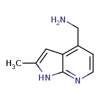 1-{2-methyl-1H-pyrrolo[2,3-b]pyridin-4-yl}methanamine