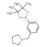 1-{[3-(4,4,5,5-tetramethyl-1,3,2-dioxaborolan-2-yl)phenyl]methyl}pyrrolidine