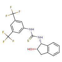1-[3,5-bis(trifluoromethyl)phenyl]-3-[(1R,2S)-2-hydroxy-2,3-dihydro-1H-inden-1-yl]thiourea