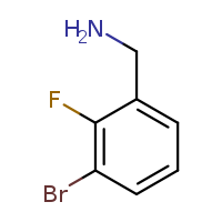 1-(3-bromo-2-fluorophenyl)methanamine
