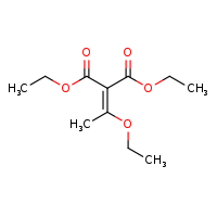 1,3-diethyl 2-(1-ethoxyethylidene)propanedioate