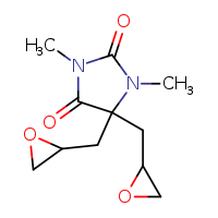 1,3-dimethyl-5,5-bis(oxiran-2-ylmethyl)imidazolidine-2,4-dione
