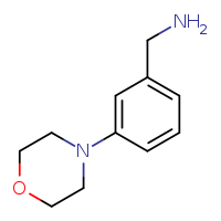 1-[3-(morpholin-4-yl)phenyl]methanamine