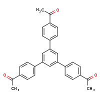 1-{4-[4'-acetyl-5-(4-acetylphenyl)-[1,1'-biphenyl]-3-yl]phenyl}ethanone