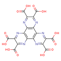 1,4,5,8,9,12-hexaazatriphenylene-2,3,6,7,10,11-hexacarboxylic acid