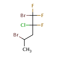 1,4-dibromo-2-chloro-1,1,2-trifluoropentane