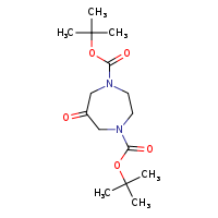 1,4-di-tert-butyl 6-oxo-1,4-diazepane-1,4-dicarboxylate