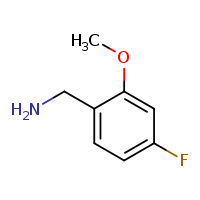 1-(4-fluoro-2-methoxyphenyl)methanamine