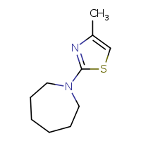 1-(4-methyl-1,3-thiazol-2-yl)azepane