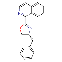 1-[(4R)-4-benzyl-4,5-dihydro-1,3-oxazol-2-yl]isoquinoline