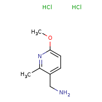 1-(6-methoxy-2-methylpyridin-3-yl)methanamine dihydrochloride