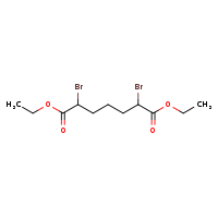 1,7-diethyl 2,6-dibromoheptanedioate