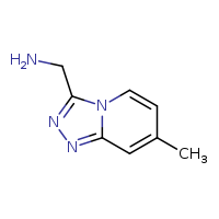 1-{7-methyl-[1,2,4]triazolo[4,3-a]pyridin-3-yl}methanamine