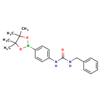 1-benzyl-3-[4-(4,4,5,5-tetramethyl-1,3,2-dioxaborolan-2-yl)phenyl]urea