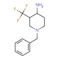 1-benzyl-3-(trifluoromethyl)piperidin-4-amine