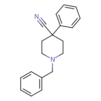 1-benzyl-4-phenylpiperidine-4-carbonitrile