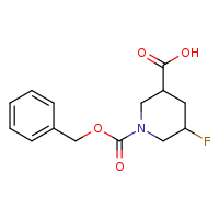 1-[(benzyloxy)carbonyl]-5-fluoropiperidine-3-carboxylic acid