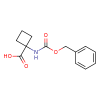 1-{[(benzyloxy)carbonyl]amino}cyclobutane-1-carboxylic acid