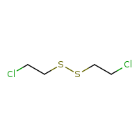 1-chloro-2-[(2-chloroethyl)disulfanyl]ethane