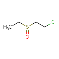 1-chloro-2-(ethanesulfinyl)ethane