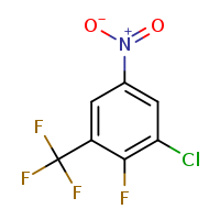 1-chloro-2-fluoro-5-nitro-3-(trifluoromethyl)benzene