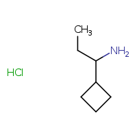 1-cyclobutylpropan-1-amine hydrochloride