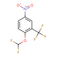 1-(difluoromethoxy)-4-nitro-2-(trifluoromethyl)benzene