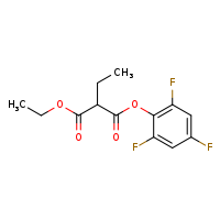 1-ethyl 2,4,6-trifluorophenyl 2-ethylpropanedioate