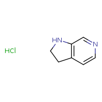 1H,2H,3H-pyrrolo[2,3-c]pyridine hydrochloride