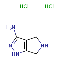 1H,4H,5H,6H-pyrrolo[3,4-c]pyrazol-3-amine dihydrochloride