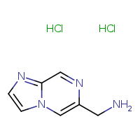 1-{imidazo[1,2-a]pyrazin-6-yl}methanamine dihydrochloride