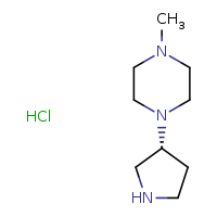 1-methyl-4-[(3R)-pyrrolidin-3-yl]piperazine hydrochloride