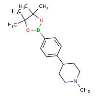 1-methyl-4-[4-(4,4,5,5-tetramethyl-1,3,2-dioxaborolan-2-yl)phenyl]piperidine