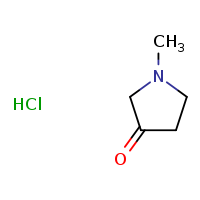 1-methylpyrrolidin-3-one hydrochloride
